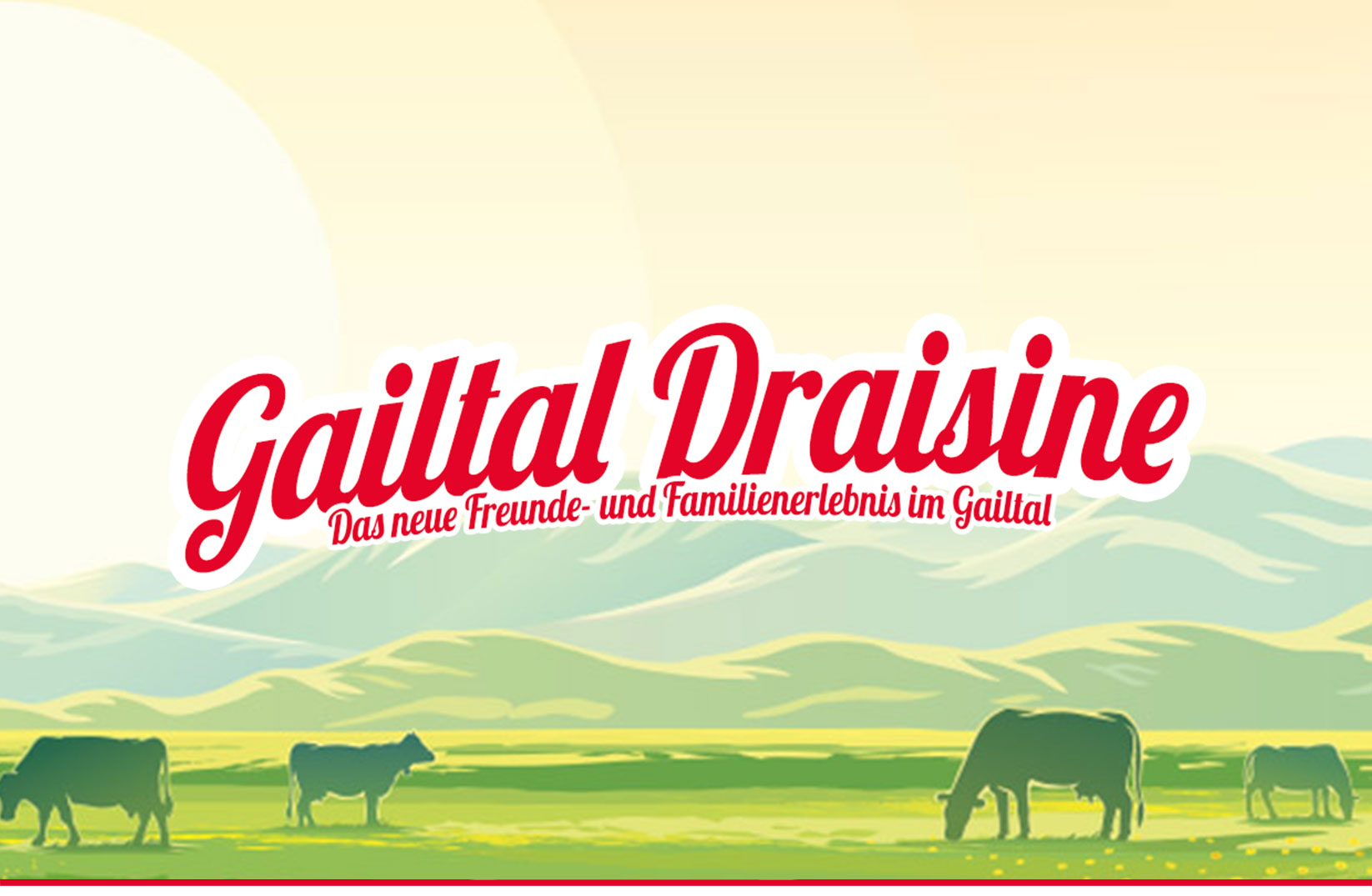 Draisine im Gailtal