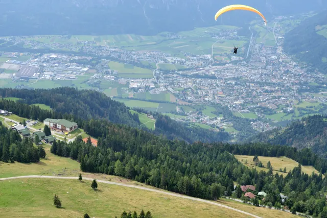 Tandemflug über die Alpen